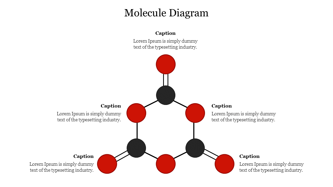 Molecule Diagram PowerPoint Slide For Best Presentations